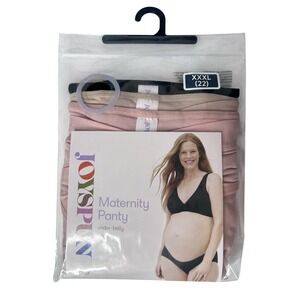 New JOYSPUN Maternity Under Belly Panty Underwear 3-Pair Size XXXL (22)